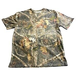 RedHead Mens Camouflage T-Shirt M 60% Cotton 40% Polyester Outdoor Hunting Tee